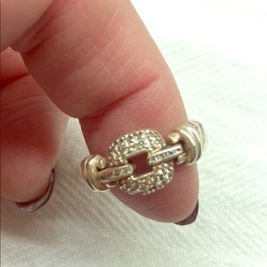 Pave diamond vision ring by David Yurman